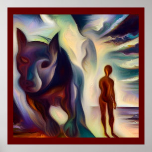 Poster Chien animal Spirit 2