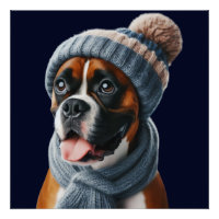 Chien Boxer Nez Froids, Câlins Chauds