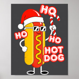 Poster Chien Chaud Ho Ho Drôle de Noël - Chien Chaud Fest
