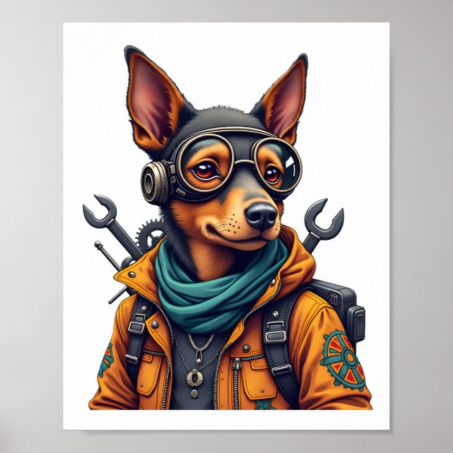 Poster Chien d'aventure   (Devant)