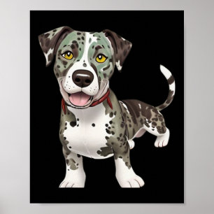 Poster Chien de Chien de Chien de race Leopard de Catahou
