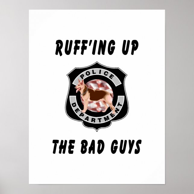 Poster Chien de police K9 (Devant)