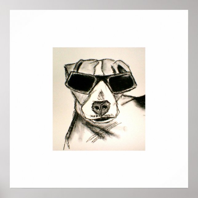 Poster Chien de roche (Devant)