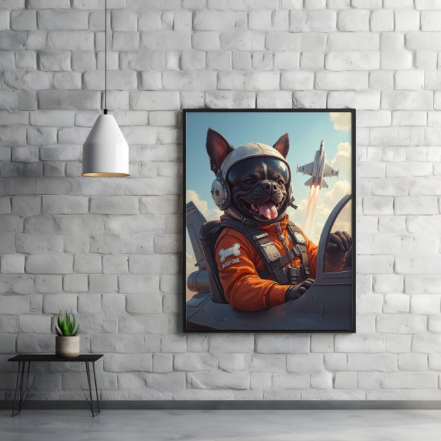 Poster Chien du ciel : Woof-One (Créateur téléchargé)