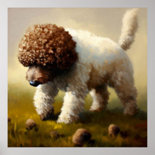 Poster Chien Lagotto Romagnolo