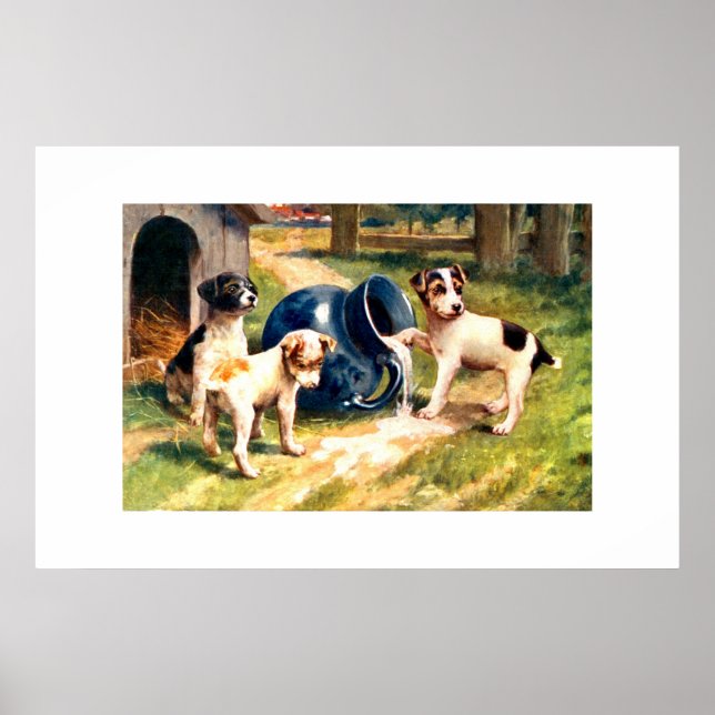 Poster Chiens (Devant)