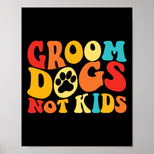Poster Chiens de chambre pas enfants Chiens amusants Chie