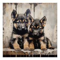 Chiens de marionnettes allemands amicaux 001 - Rai