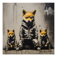 Chiens de marionnettes amis Shiba Inu 002 - Raimon