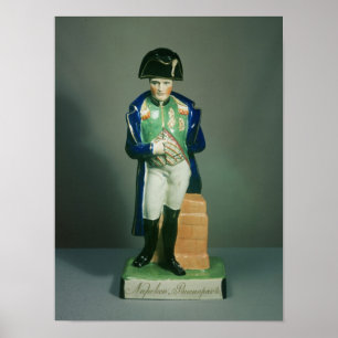 Poster Chiffre du Staffordshire de Napoleon Bonaparte