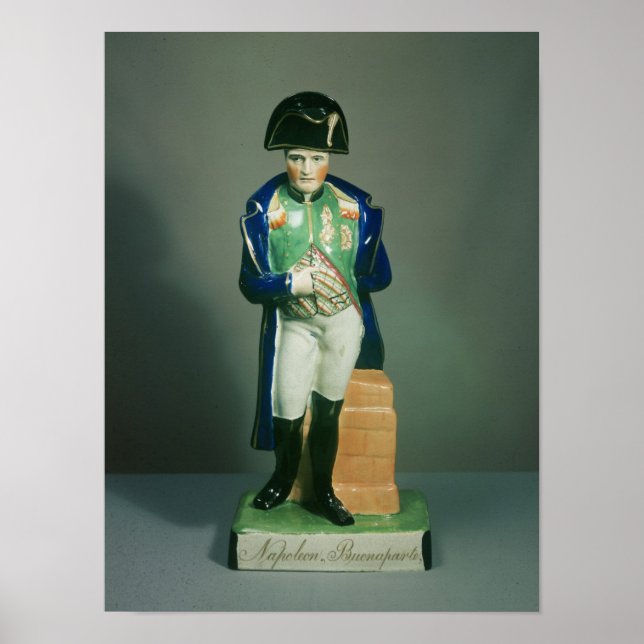 Poster Chiffre du Staffordshire Napoléon Bonaparte (Devant)