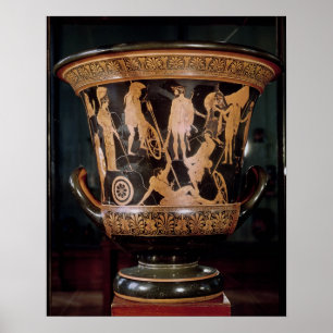 Poster Chiffre rouge grenier calyx krater