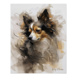 Poster Chihuahua Chien au vent 004 - Yacobsen Derosana
