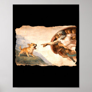 Poster Chihuahua chien drôle chrétien christianisme dieu