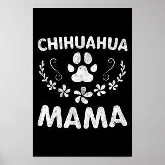 Poster Chihuahua Mama