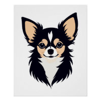 Chihuahua Vector Art Animal Moderne Graphique Urba