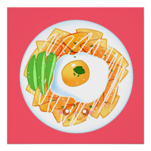 Poster Chilaquiles Rojos