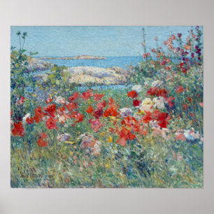 Poster Childe Hassam Celia Thaxter Garden Isles of Shoals