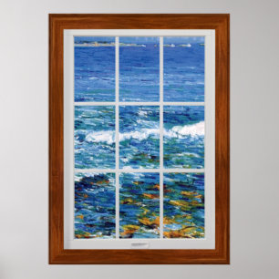 Poster Childe Hassam - Île aux Canards depuis Appledore