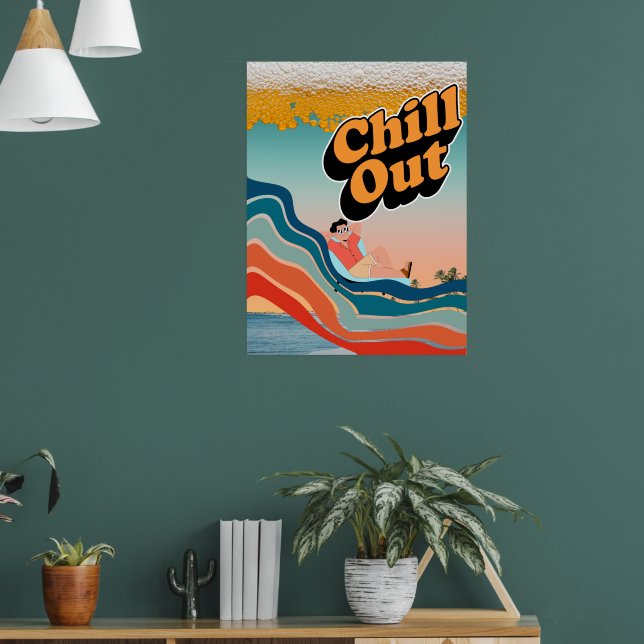 Poster Chill Out - Wallpaper (Salon 1)