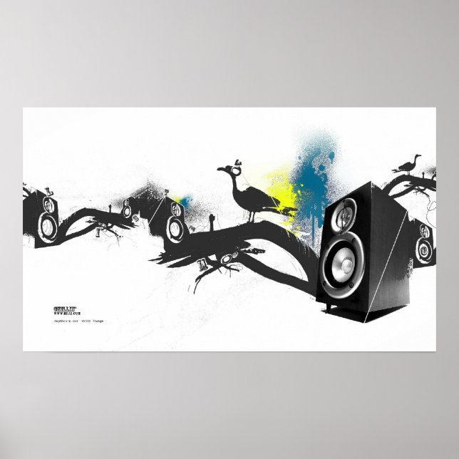 Poster Chillin' (Devant)