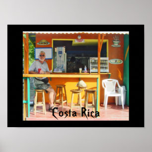 Poster Chillin' Out au Costa Rica