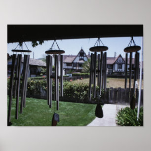 Poster Chimes éoliens à Solvang en Californie