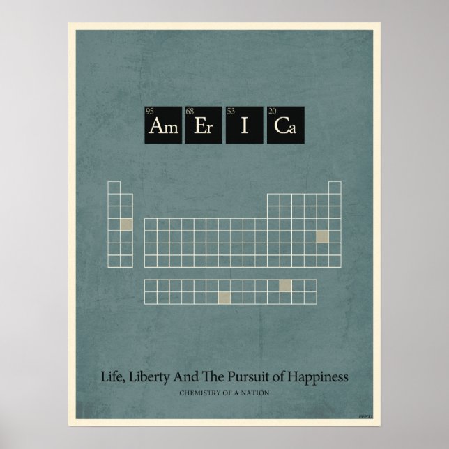 Poster Chimie d'une nation (Devant)