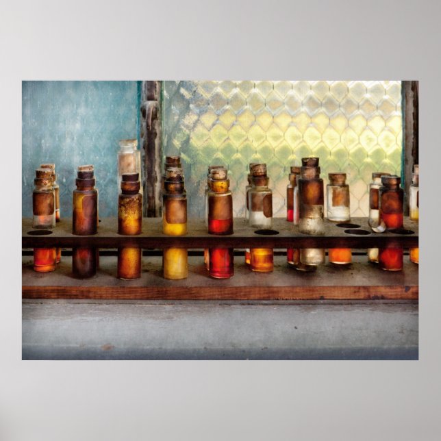 Poster Chimie - Échantillons (Devant)