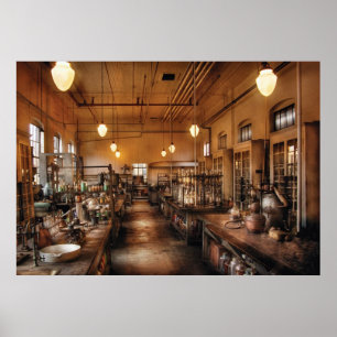 Poster Chimiste - Le Chem Lab