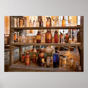 Poster Chimiste - Potion de mouvement