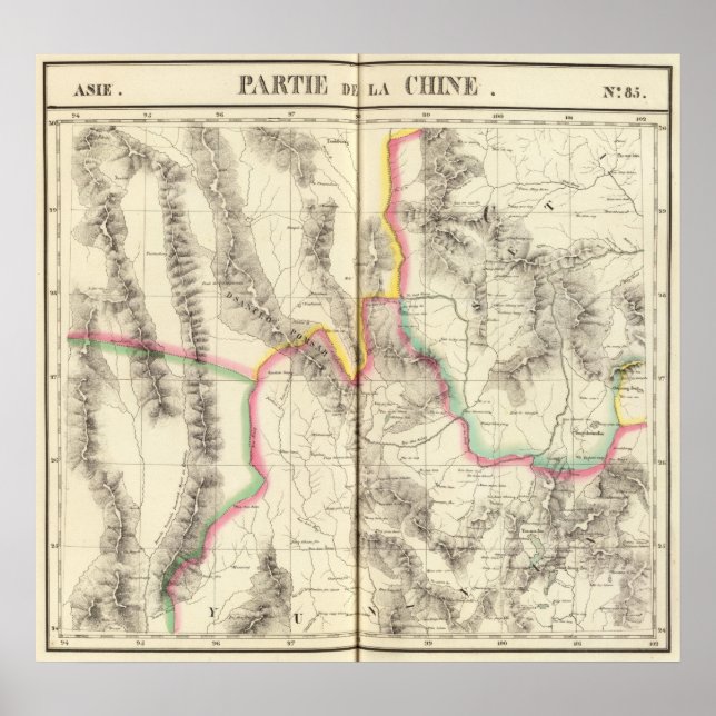 Poster Chine, Asie 85 (Devant)