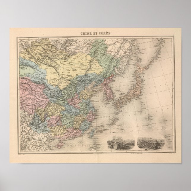 Poster Chine et Corée (Devant)