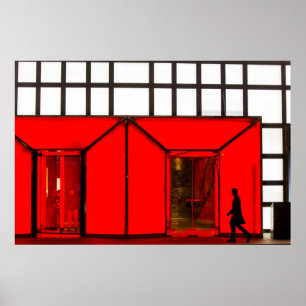 Poster Chine, Pékin  Centre commercial de luxe