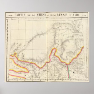 Poster Chine, Russie, Asie 58
