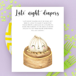 Poster Chinois boulette - Late night couches jeu