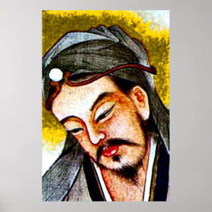Poster Chinois Jésus