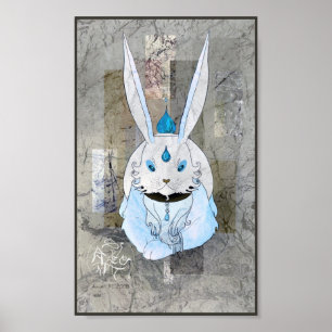 Poster chinois Zodiac Rabbit