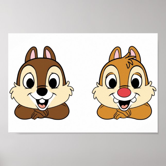 Poster Chip et Dale (Devant)