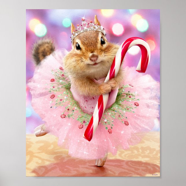 Poster Chipmunk Plum Fairy (Devant)