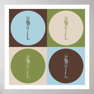 Poster Chiropractie d'art de bruit