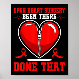 Poster Chirurgie cardiaque ouverte Patients Défenseurs de