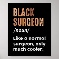 Chirurgien Noir Définition Drôle Chirurgie Docteur
