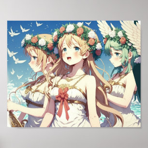 Poster Choeur d'anime