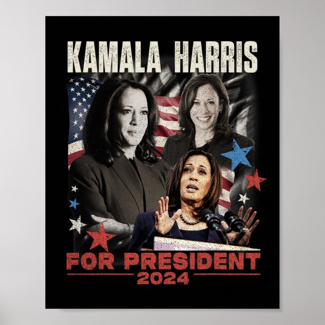 Poster Choisissez Freedom Kamala Harris 1 (Devant)