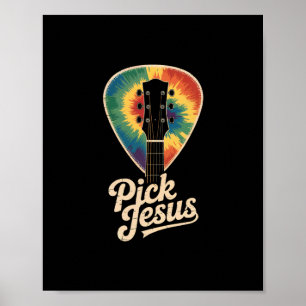 Poster Choisissez Jésus Musique Pasteur Action de grâce N