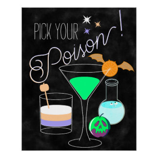 Poster Choisissez votre poison