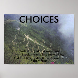 POSTER CHOIX