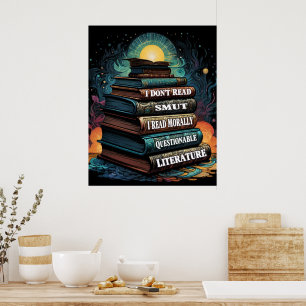 Poster Choix de livres humour