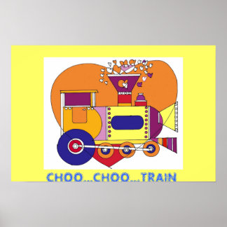 POSTER CHOO...CHOO...TRAIN